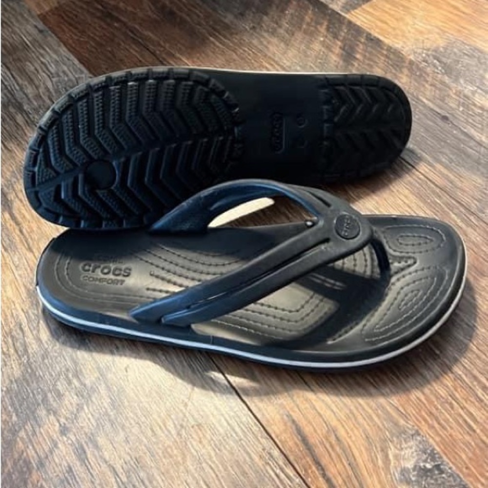 Crocs flip flops